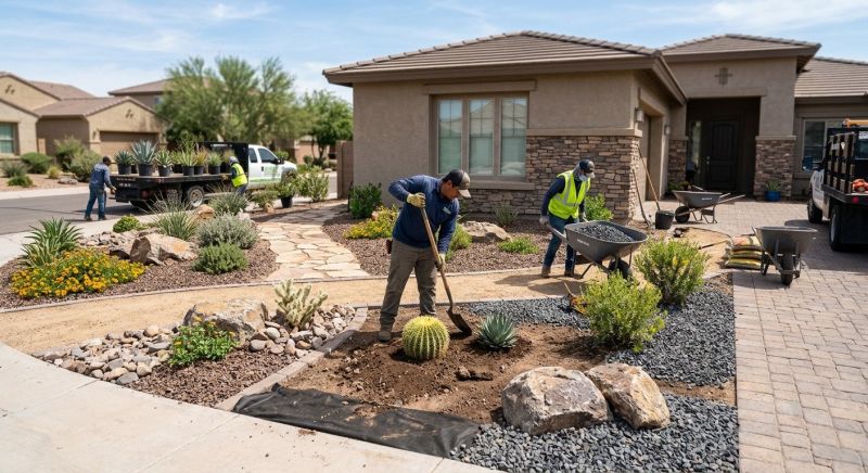 Cactus Garden Planting